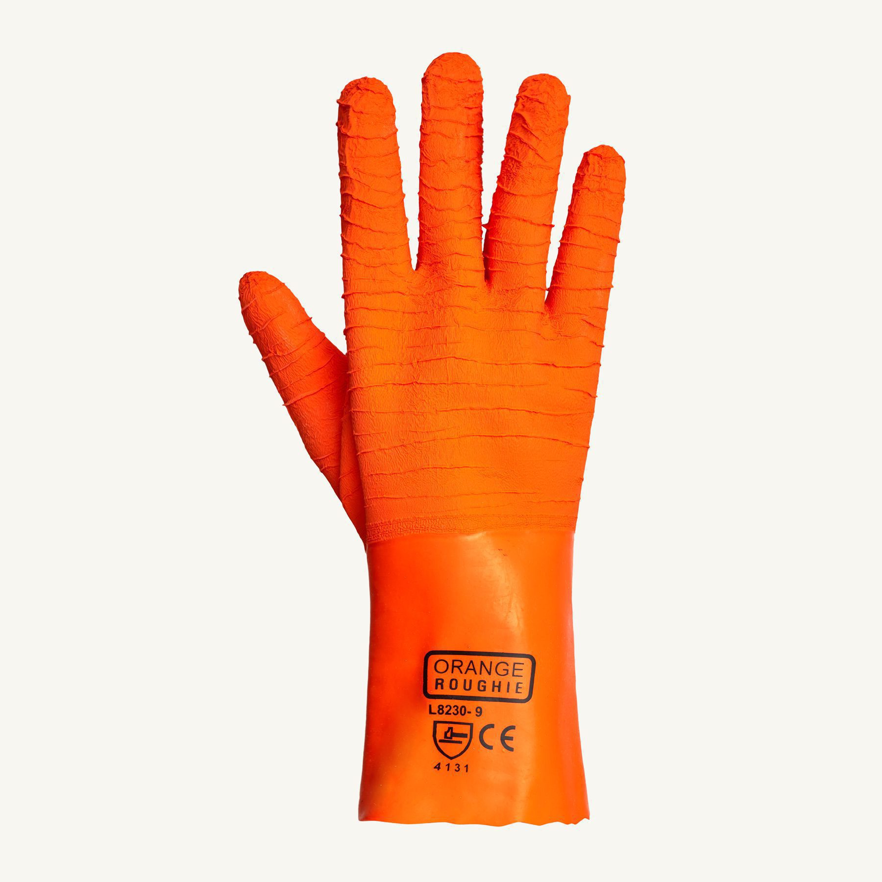 Espesor larga guantes de látex PVC guantes 60 cm largo hombro guantes de protección 